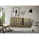 Sideboard Alexandra House Living Natural Metal Mango wood 190 x 95 x 40 cm-2