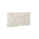 Sideboard Alexandra House Living White Mango wood 180 x 100 x 40 cm-6