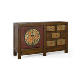 Sideboard Alexandra House Living Mahogany 145 x 86 x 40 cm-4