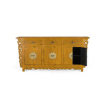 Sideboard Alexandra House Living Ocre Mango wood 180 x 84 x 40 cm-5