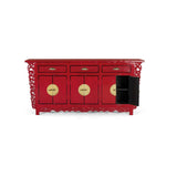 Sideboard Alexandra House Living Red Mango wood 180 x 84 x 40 cm-3