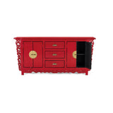 Sideboard Alexandra House Living Red Mango wood 180 x 84 x 40 cm-5