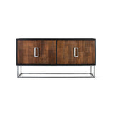 Sideboard Alexandra House Living Brown Black Metal Mango wood 170 x 84 x 43 cm-0