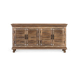 Sideboard Alexandra House Living Natural Mango wood 152 x 78 x 36 cm-0