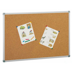 Cork board Faibo Brown Silver 100 x 200 cm-0