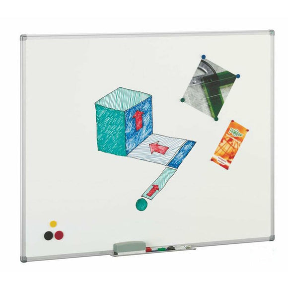 Whiteboard Faibo Silver 122 x 200 cm-0