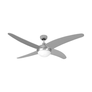 Ceiling Fan with Light EDM Caspio 60 W Chromed-0