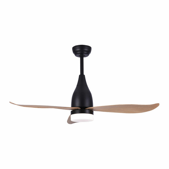 Ceiling Fan with Light EDM Kattegat 1620 Lm Black 18 W-0