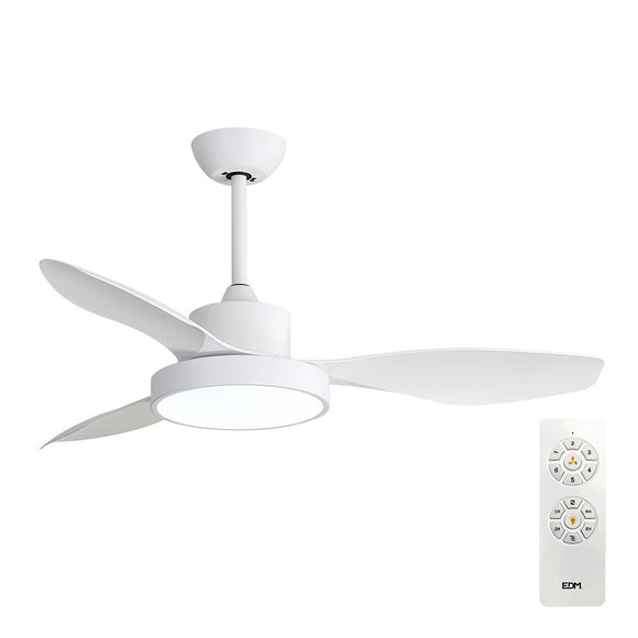 Ceiling Fan with Light EDM 33817 Arctic White 24 W 38 W 2160 Lm-0