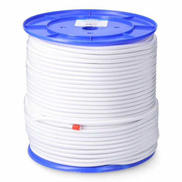 Rope EDM 87922 White Polyester Latex 10 mm x 100 m Elastic-0