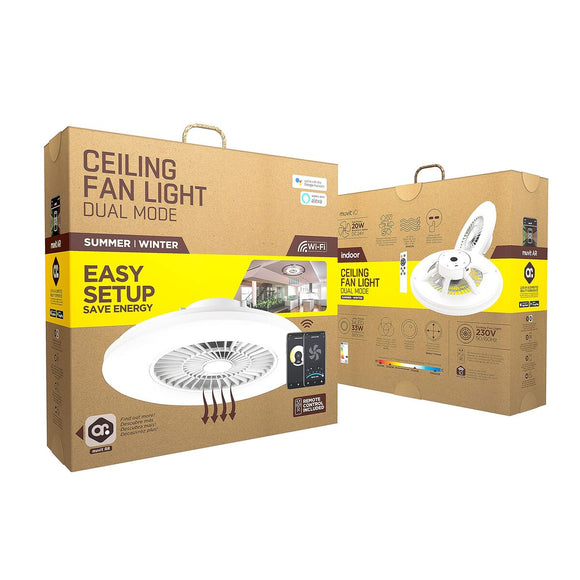 Ceiling Light Muvit iO White Wi-Fi-10