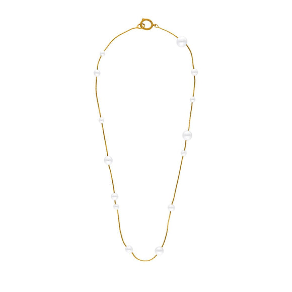 Ladies' Necklace Majorica 17288.01.1.N40.530.1 Golden-0