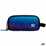 Triple Carry-all Oxford KANGOO GRADIENT SPACE Blue 23 x 8,5 x 10 cm (15 Units)-0