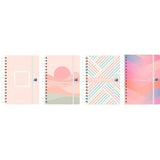 Diary Oxford OXF&ME 1/4 15 x 21 cm 2025-2026 (6 Units)-1