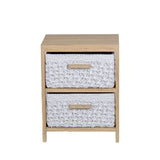 Chest of drawers Alexandra House Living White 40 x 52 x 30 cm-1