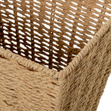 Set of Baskets Alexandra House Living 03852 Brown Wood Rattan Natural Fibre (6 Units)-3