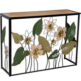 Console Alexandra House Living Multicolour Metal 108 x 80 x 37 cm-0