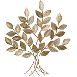 Wall Decoration Alexandra House Living Golden Metal Tree 97 x 109 x 3 cm-0