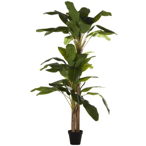 Decorative Plant Alexandra House Living Plastic Banana plant 23 x 234 x 23 cm-0