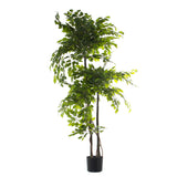 Decorative Plant Alexandra House Living Plastic Fig Tree 18 x 22 x 162 cm-0