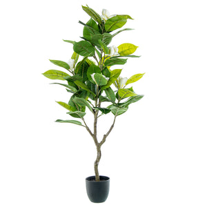 Decorative Plant Alexandra House Living Plastic Magnolia 130 cm-0