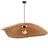 Ceiling Light Alexandra House Living Brown Natural Rattan Natural Fibre 40 W 83 x 14 x 74 cm-5