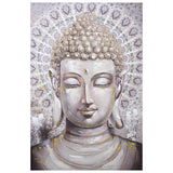 Painting Alexandra House Living Wood Buddha 80 x 3 x 120 cm-0