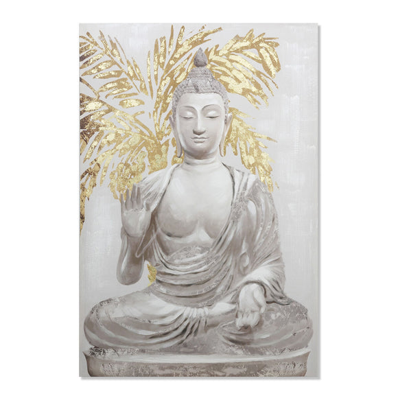 Painting Alexandra House Living Wood Buddha 80 x 3 x 120 cm-0