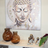 Painting Alexandra House Living Wood Buddha 100 x 100 x 3 cm-5