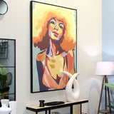 Painting Alexandra House Living Wood Lady 100 x 140 cm-3