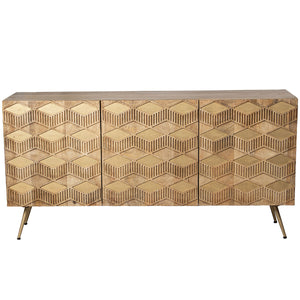 Sideboard Alexandra House Living Wood 160 x 40 x 80 cm-0