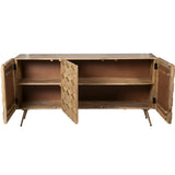 Sideboard Alexandra House Living Wood 160 x 40 x 80 cm-6