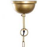 Ceiling Light Alexandra House Living Golden Metal-5