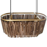 Ceiling Light Alexandra House Living Brown Metal-0