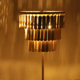 Floor Lamp Alexandra House Living Golden 25 W 50 x 150 x 50 cm-4