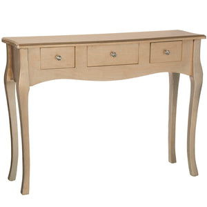 Console Alexandra House Living Champagne Wood 105 x 80 x 33 cm-0