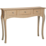 Console Alexandra House Living Champagne Wood 105 x 80 x 33 cm-0