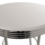 Side table Alexandra House Living Grey Metal 60 x 100 x 60 cm-4