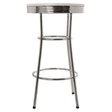 Side table Alexandra House Living Grey Metal 60 x 100 x 60 cm-3