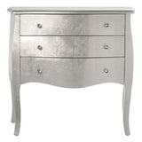 Chest of drawers Alexandra House Living Silver Wood 85 x 80 x 40 cm-3