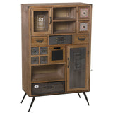 Cupboard Alexandra House Living Wood 70 x 34 x 112 cm-0