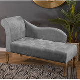 Divan Alexandra House Living Grey 122 x 77 x 51 cm-1