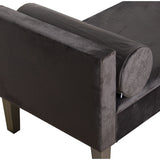 Foot-of-bed Bench Alexandra House Living Grey Wood 113 x 52 x 53 cm-1