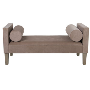 Foot-of-bed Bench Alexandra House Living Cream Wood 113 x 52 x 53 cm-0