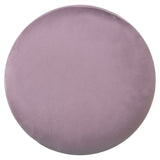 Pouffe Alexandra House Living Pink Velvet Wood 40 x 43 x 40 cm-3