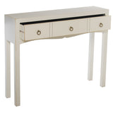 Console Alexandra House Living White Wood 94 x 78 x 24 cm-4