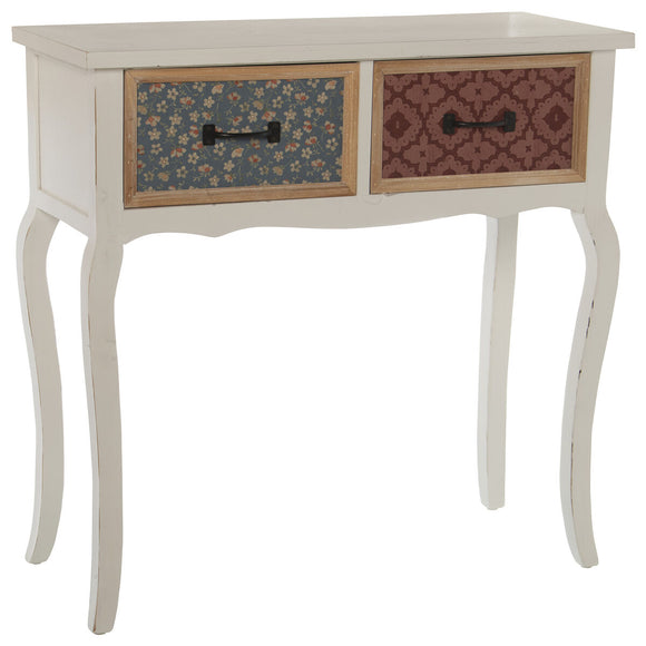 Console Alexandra House Living White Wood 84 x 83 x 36 cm-0