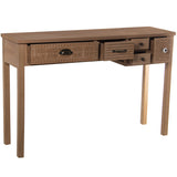 Console Alexandra House Living Brown Wood 120 x 78 x 34 cm-6