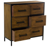 Chest of drawers Alexandra House Living Wood 80 x 35 x 85 cm-1