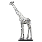 Decorative Figure Alexandra House Living Plastic Giraffe 31 x 121 x 72 cm Mirrors-0